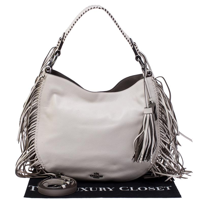 coach nomad fringe hobo