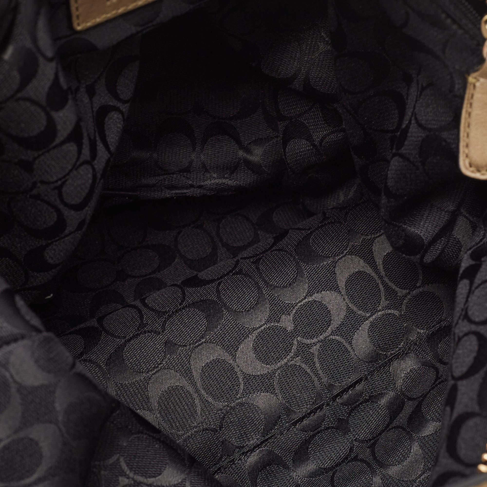 Coach Olive Green Leather Bleecker Bucket Bag 5