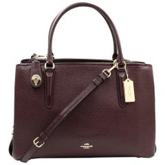 Coach Pebbled Brooklyn 28 Carryall Womens Handbag 56839