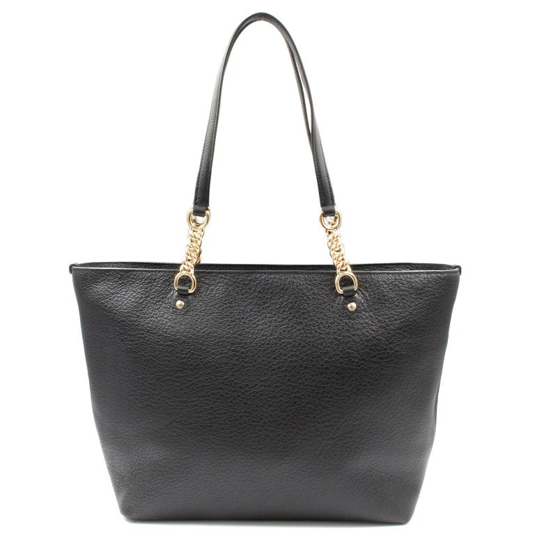 Coach Pebbled Leather Small Sophia Women's Tote 36600 For Sale at 1stdibs