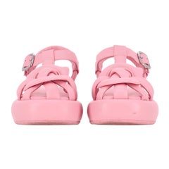 Coach Penney Flatform Leather Sandals