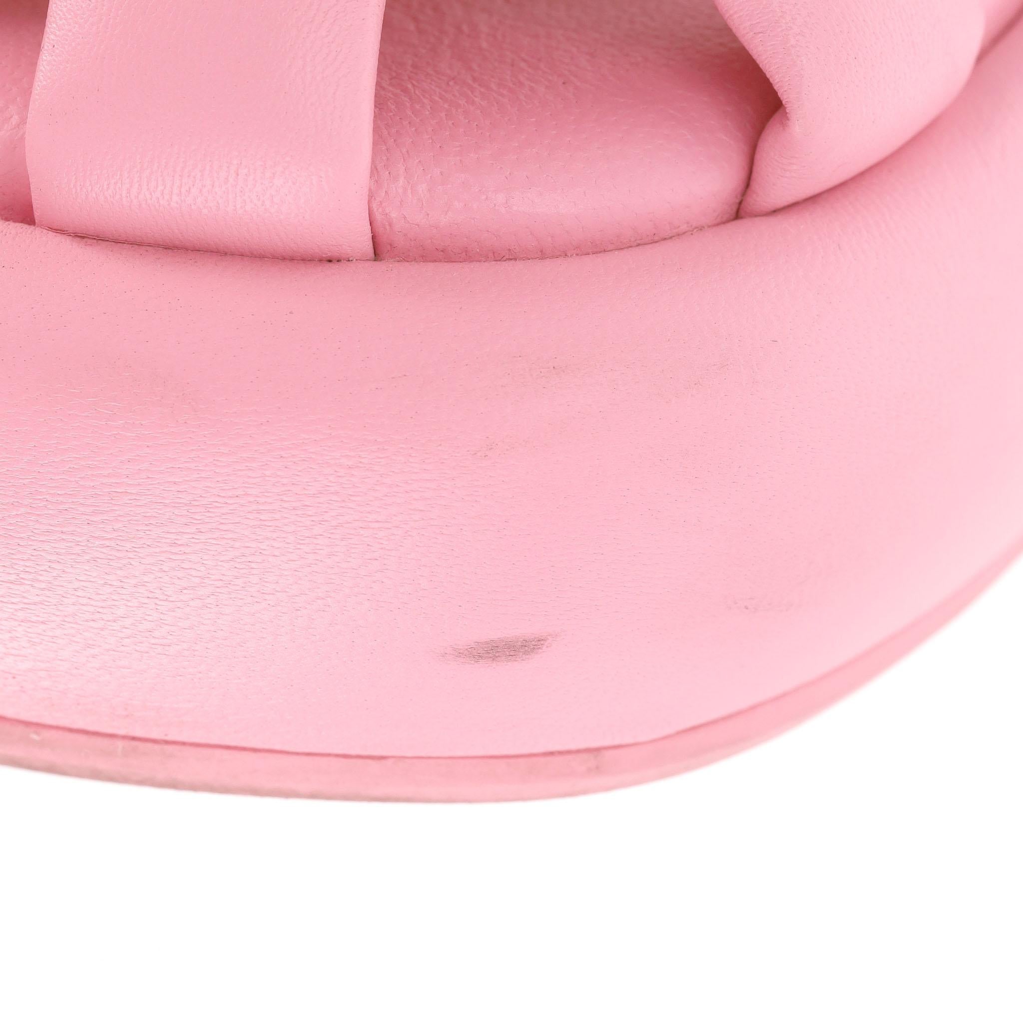 Coach Penney Flatform Leather Sandals For Sale 3