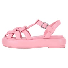 Coach Penney Flatform Leather Sandals