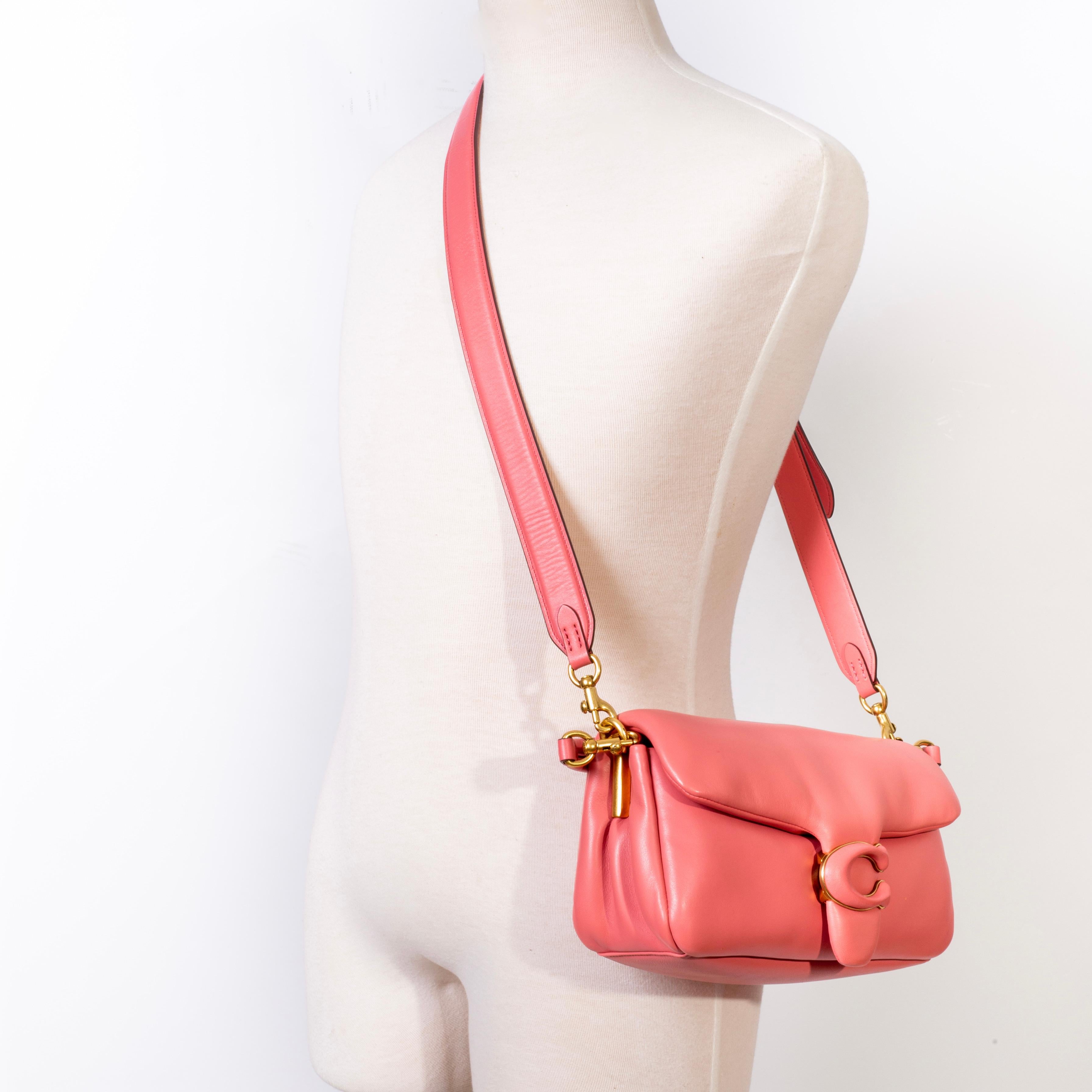 Coach Pink Leder Pillow Tabby Umhängetasche 2