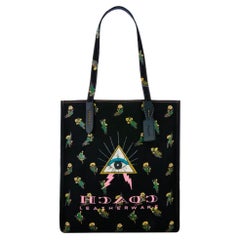 Coach Pyramid Eye Canvas Tote Bag