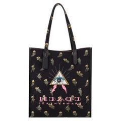 Coach Pyramid Eye Canvas Tote Bag