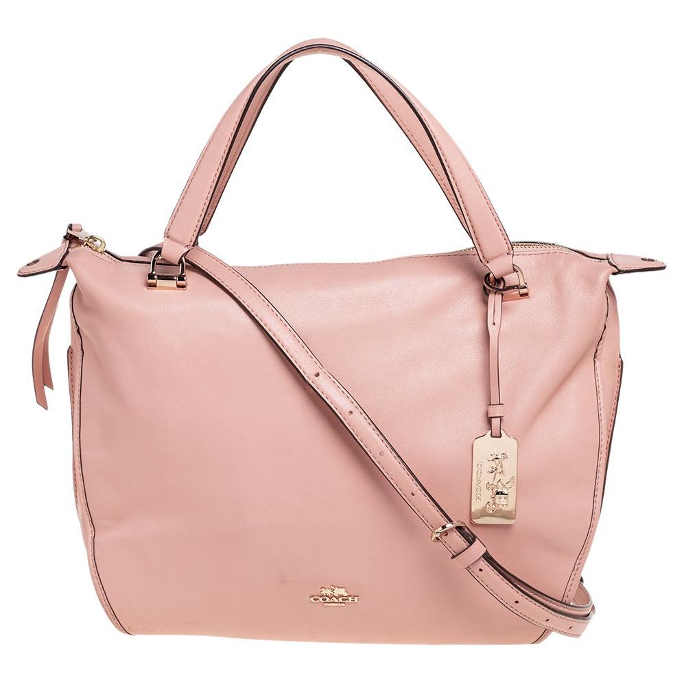 Coach Pink Petal Quilted Mia Leather Shoulder Bag, Best Price and Reviews