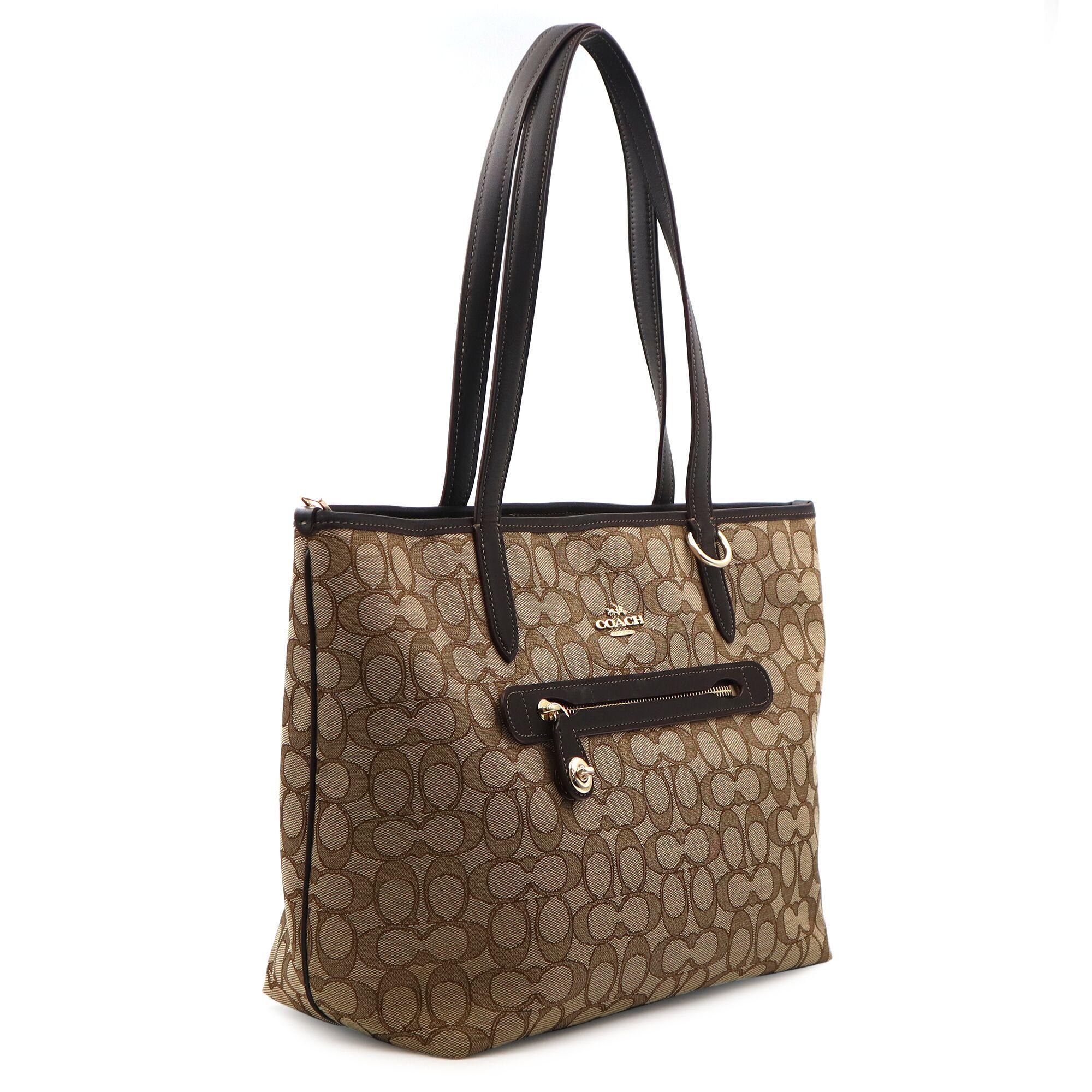 Coach Signature Taylor Women's Brown Tote 37229 LIC7C 4