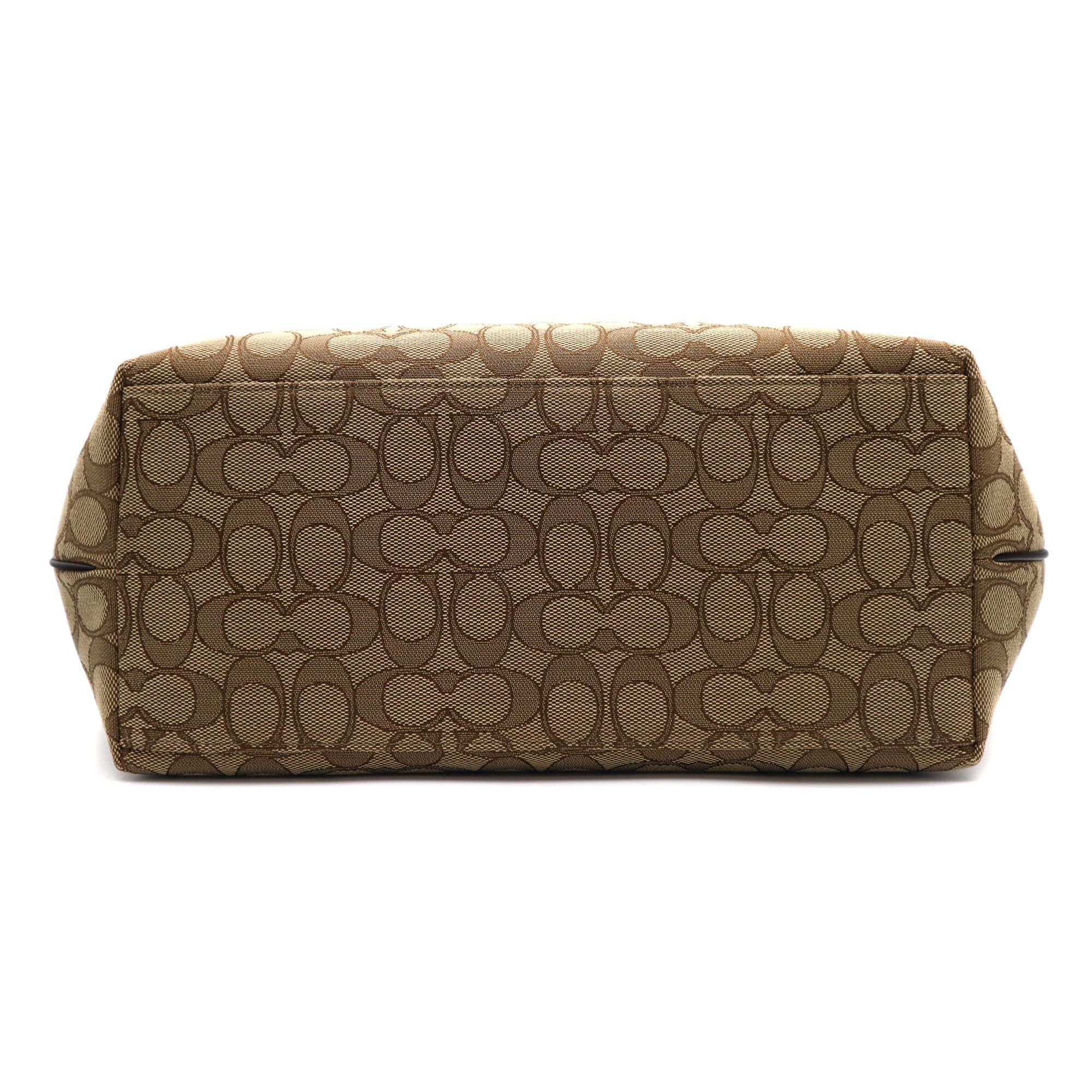 Coach Signature Taylor Women's Brown Tote 37229 LIC7C 6