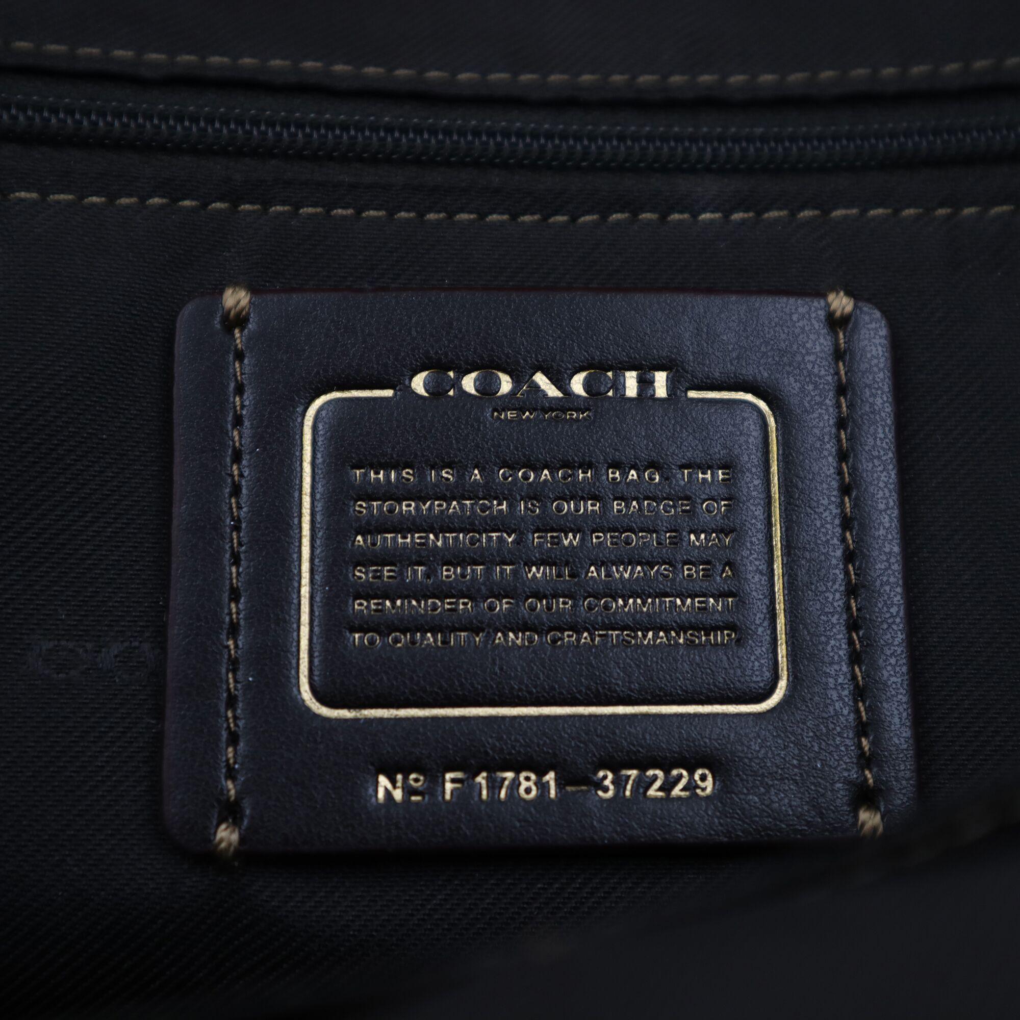coach signature taylor tote