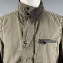 COACH Size M Green Olive Windbreaker Jacket