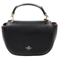 Coach Kleine Nomad Satchel LI/Schwarze Schultertasche  Damentasche 37180 LIBLK für Damen