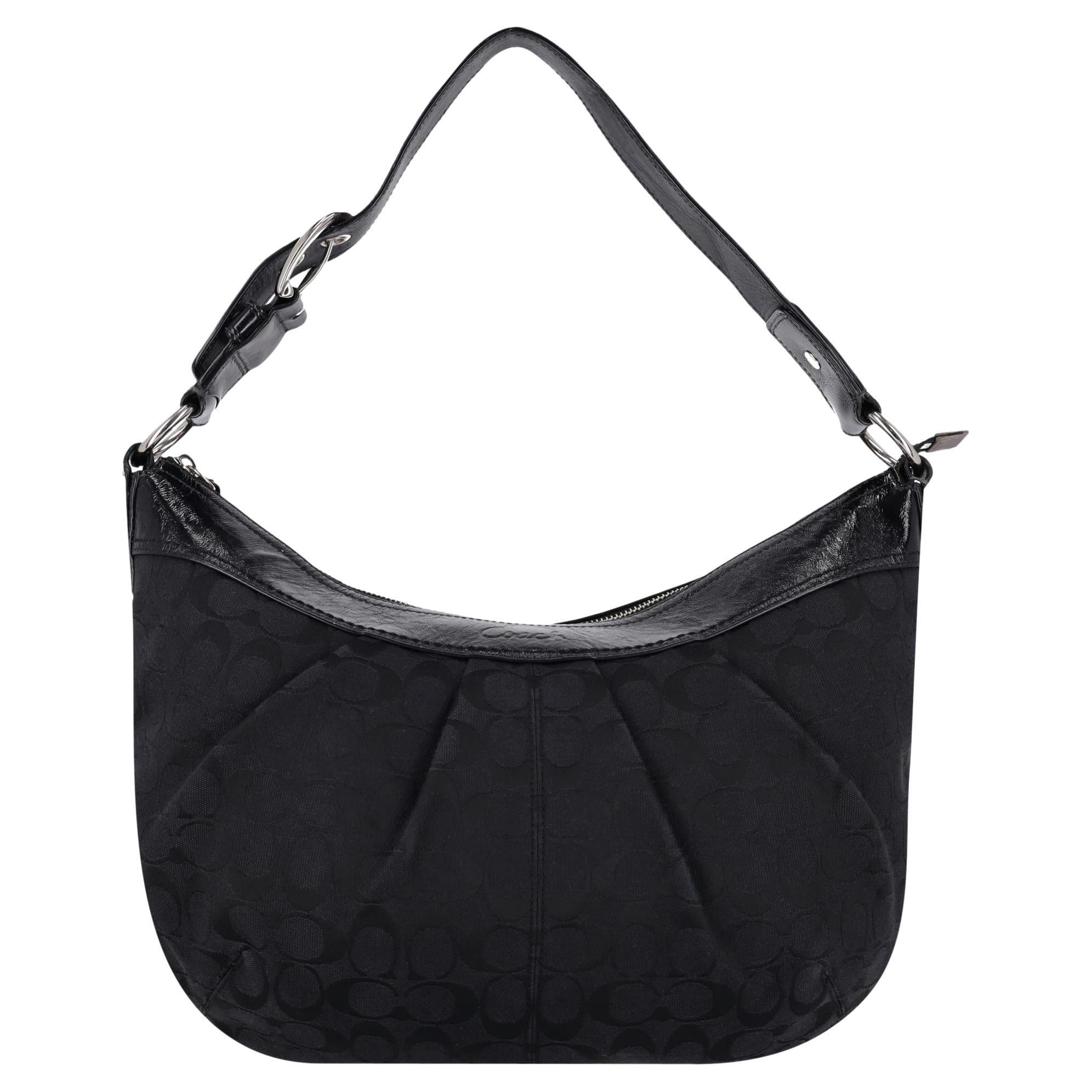 Coach Soho Monogram Jacquard Hobo Bag For Sale