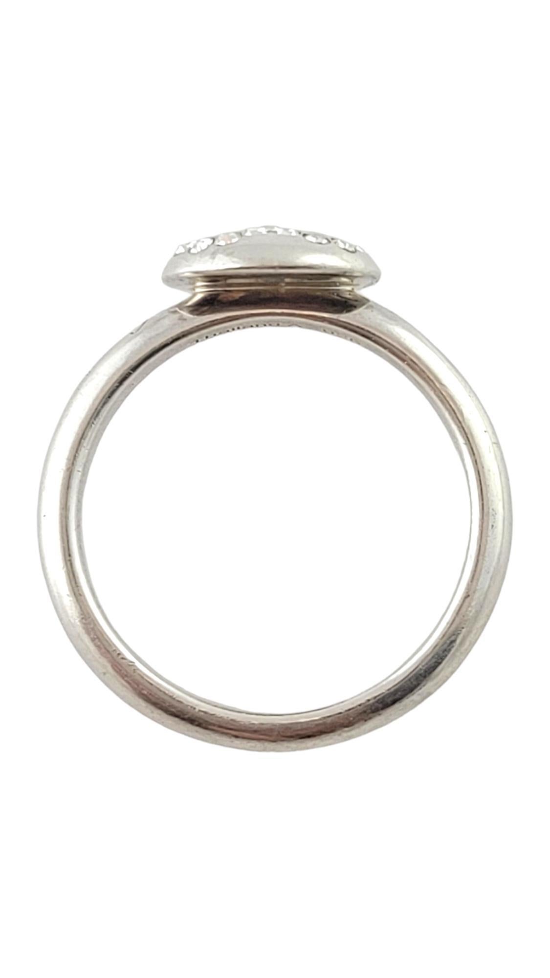COACH Anello a cuore in argento sterling misura 7,25 #18043 in vendita 1