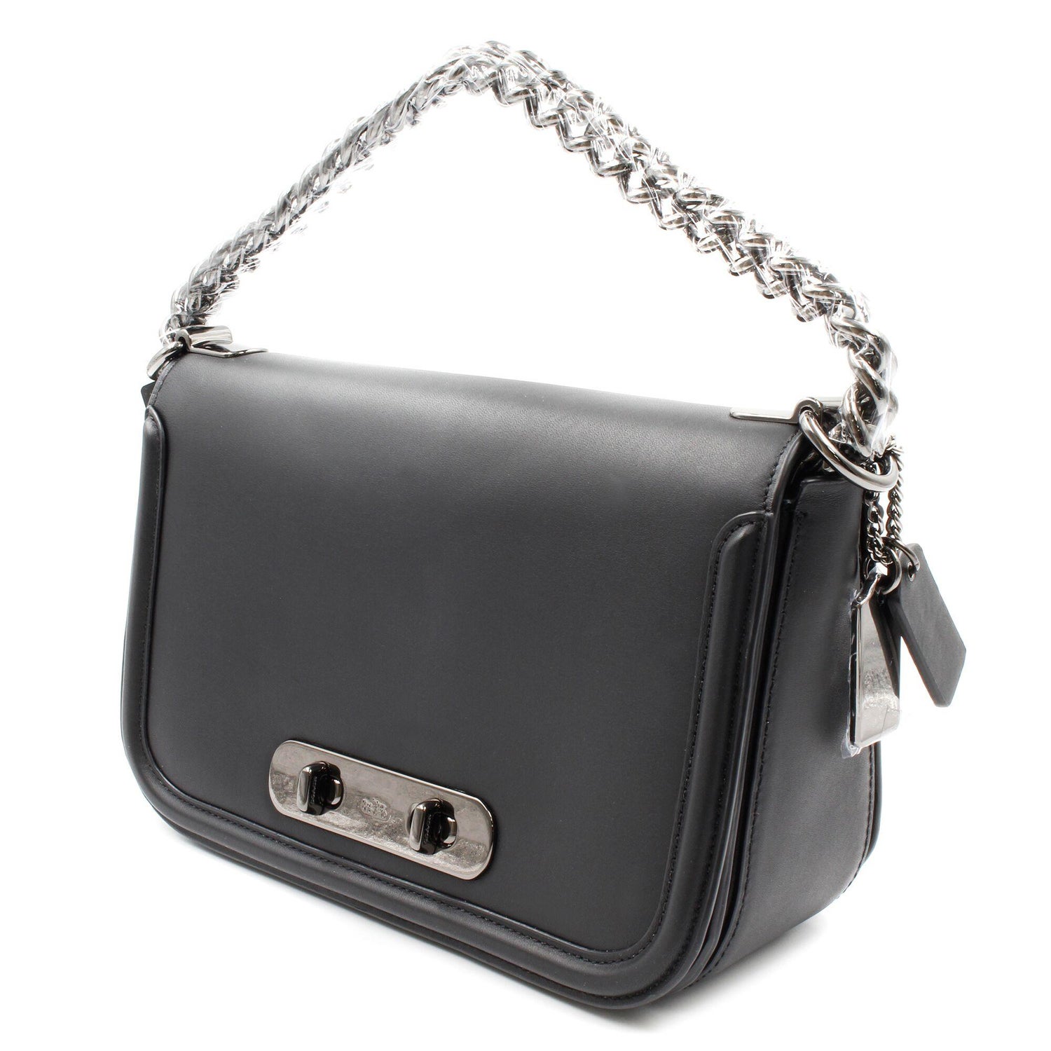 Coach Swagger Leather Gunmetal Hardware Crossbody Shoulder Womens Purse  54640 For Sale at 1stDibs | coach gunmetal bag, coach swagger bag, coach  gunmetal wallet