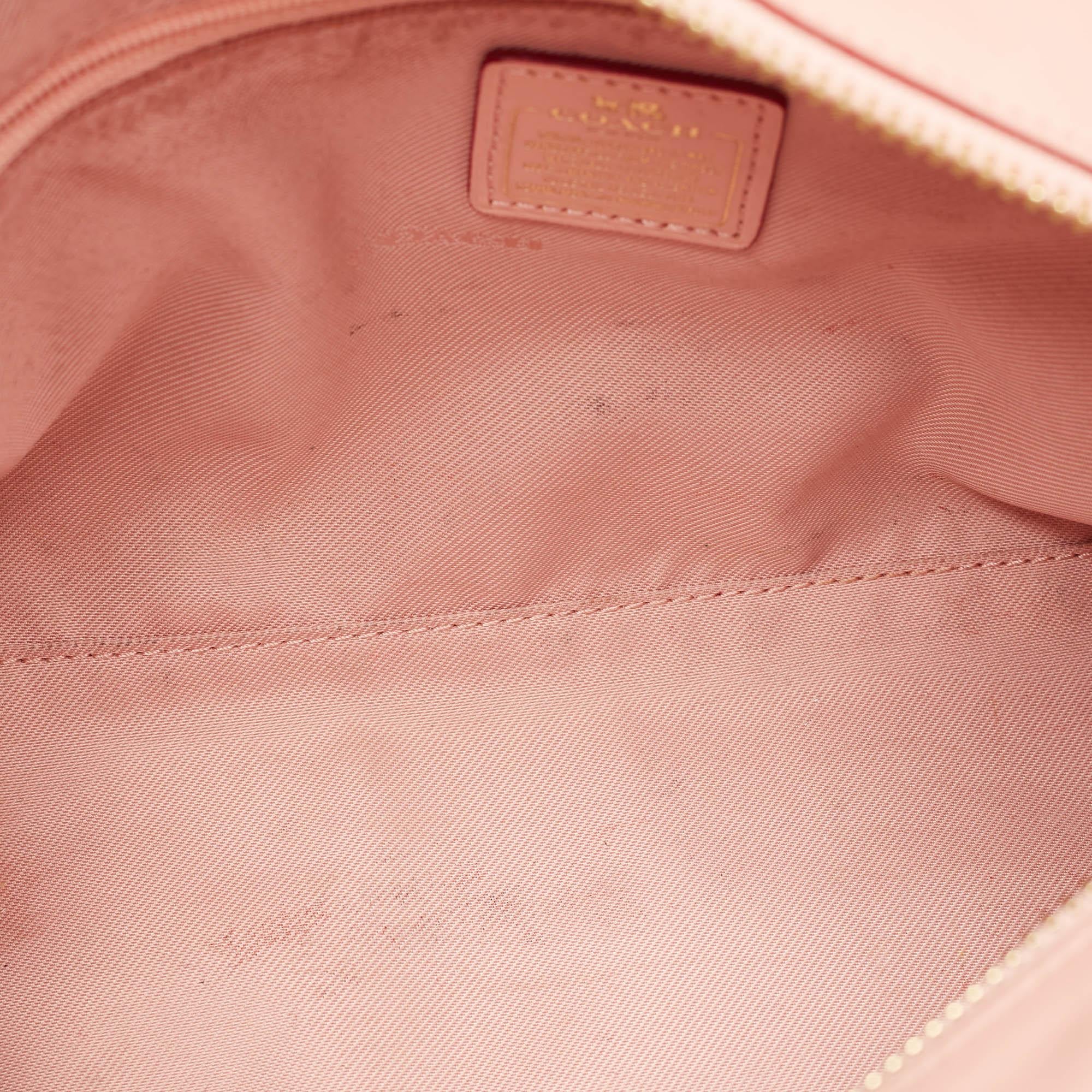 Coach Two Tone Red Leather Swagger 27 Carryall Tote 6