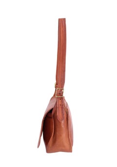 Coach Vintage Leather Saddle Bag