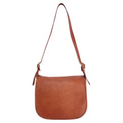 Coach Vintage Leather Saddle Bag