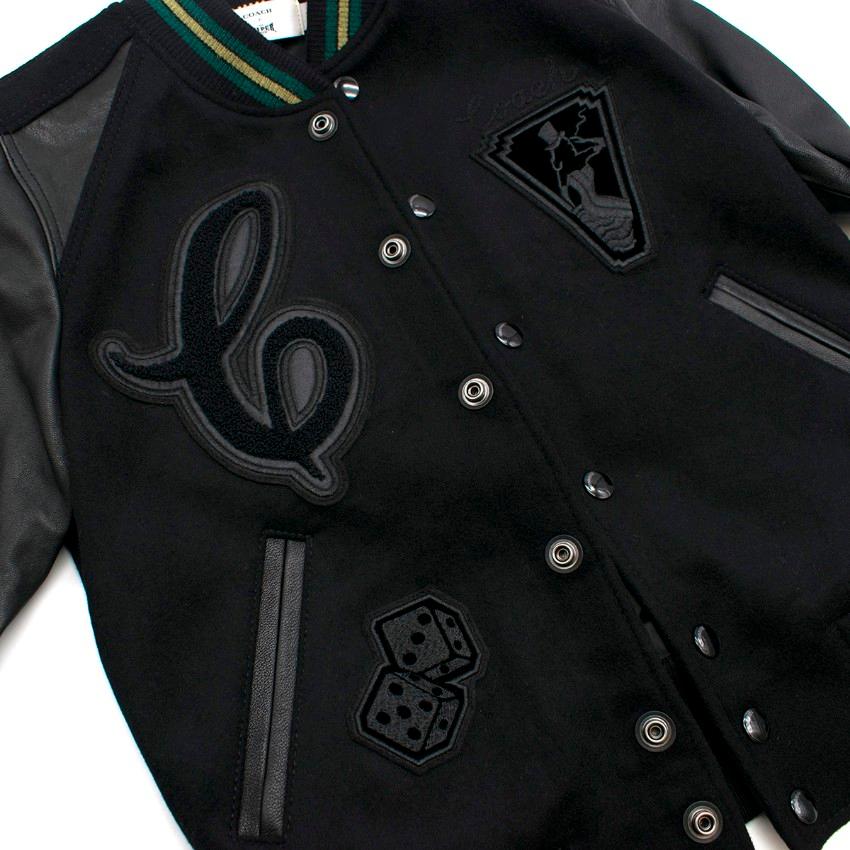 Coach x The Viper Room varsity jacket - New Season - SIZE 0/2 In New Condition In London, GB