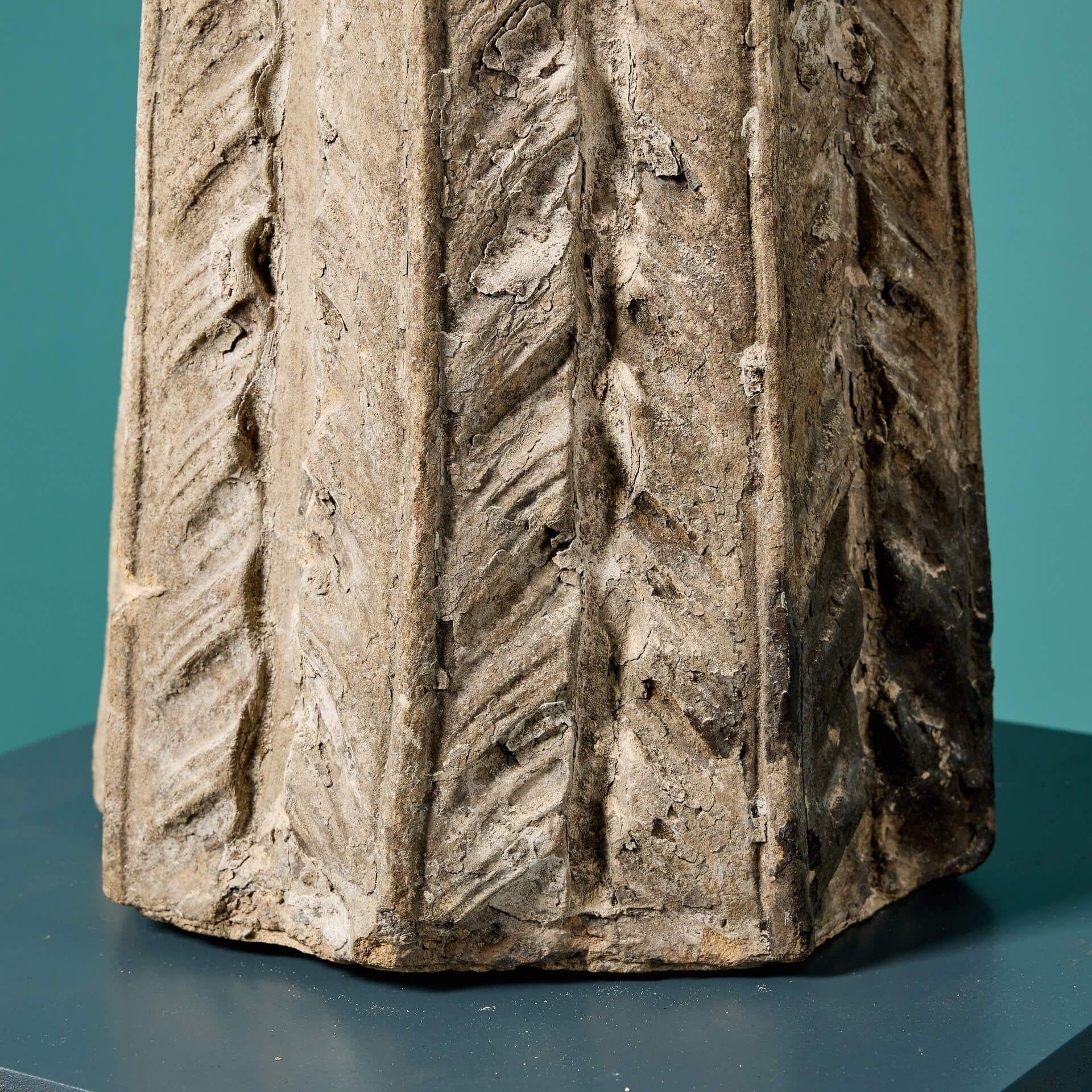 19th Century Coade Artificial Stone Finial For Sale