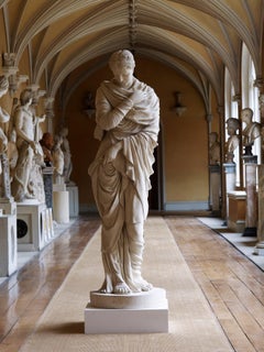 'Coade' Stone Four Seasons Statue Winter in Classical Style (18th c)