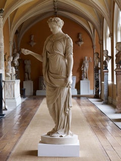 Ensemble de sculptures de quatre saisons en pierre de Coade