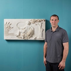 Coade Style Plaster Relief Plaque