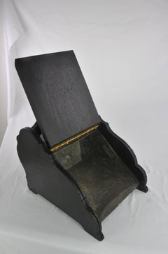 Coal Scuttle, Coal Hod, Fireplace Decor, Carved Oak, Scotland1870, B1008 REDUCED