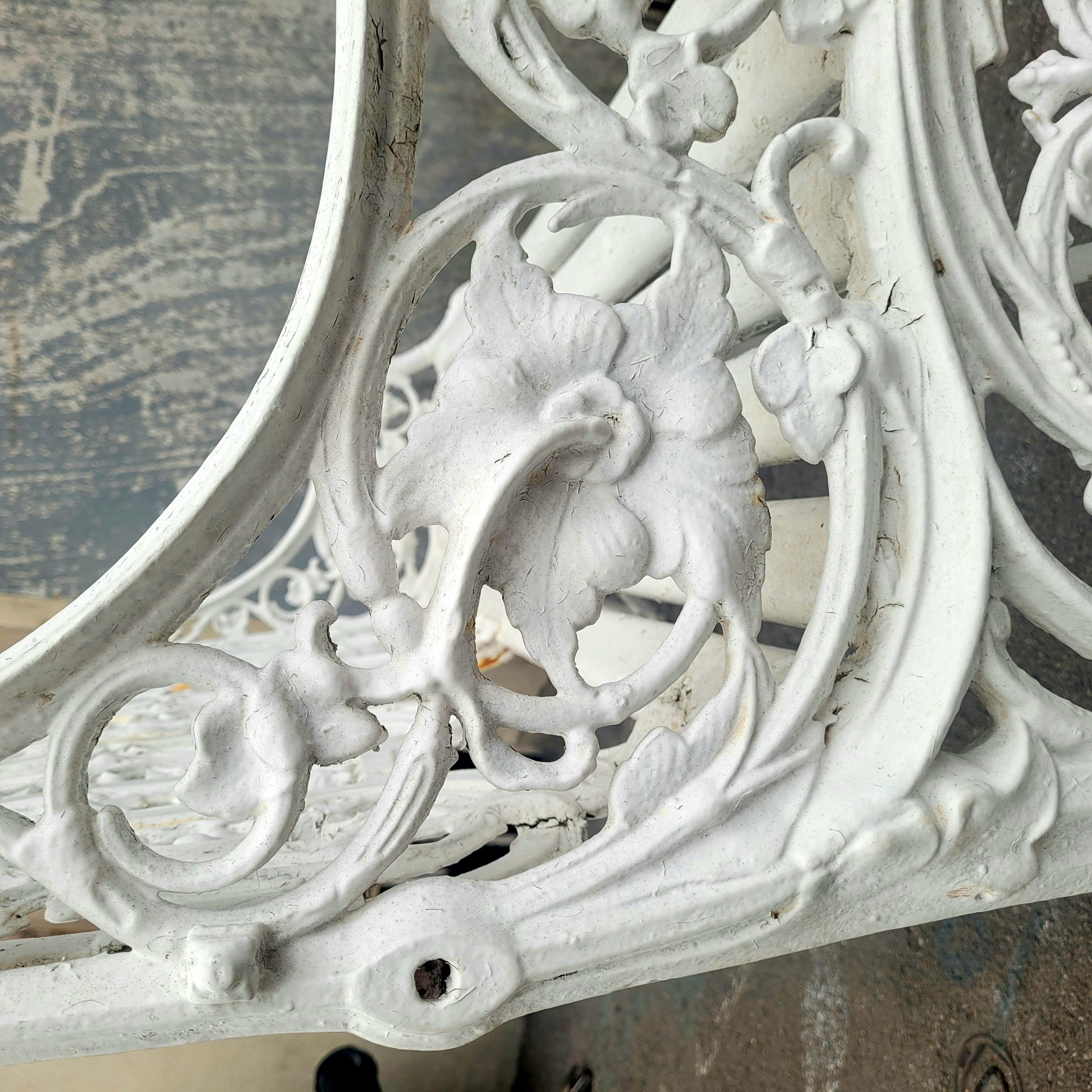 Coalbrookdale, Cast Iron Bench, 19th Century For Sale 10