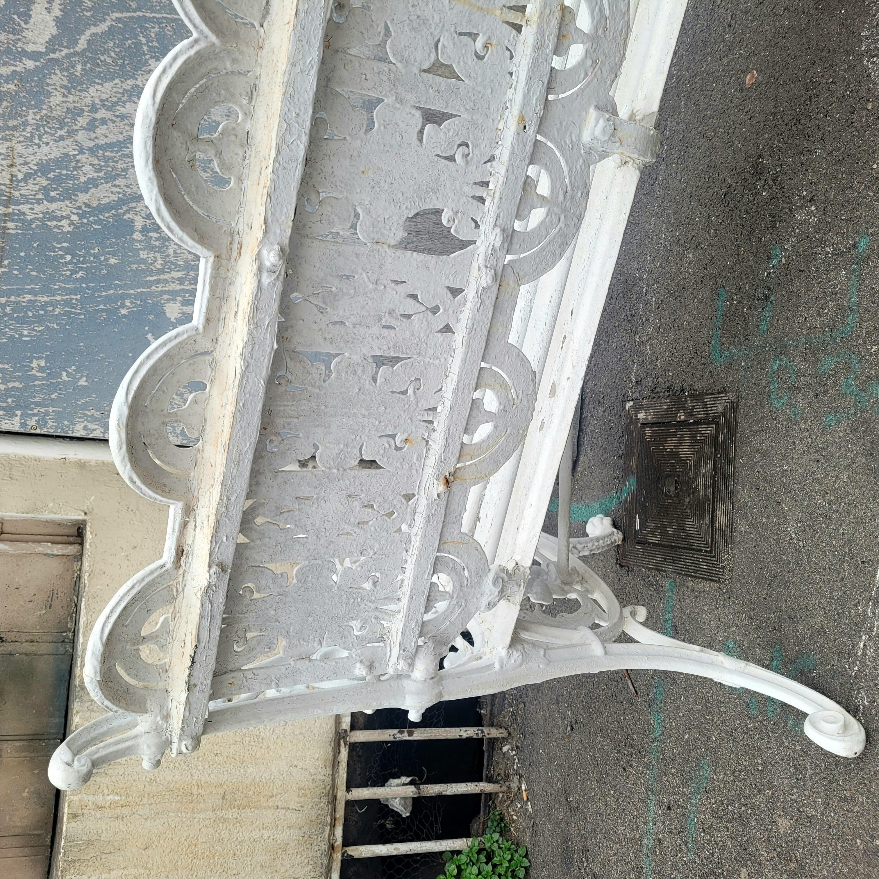Coalbrookdale, Cast Iron Bench, 19th Century For Sale 13