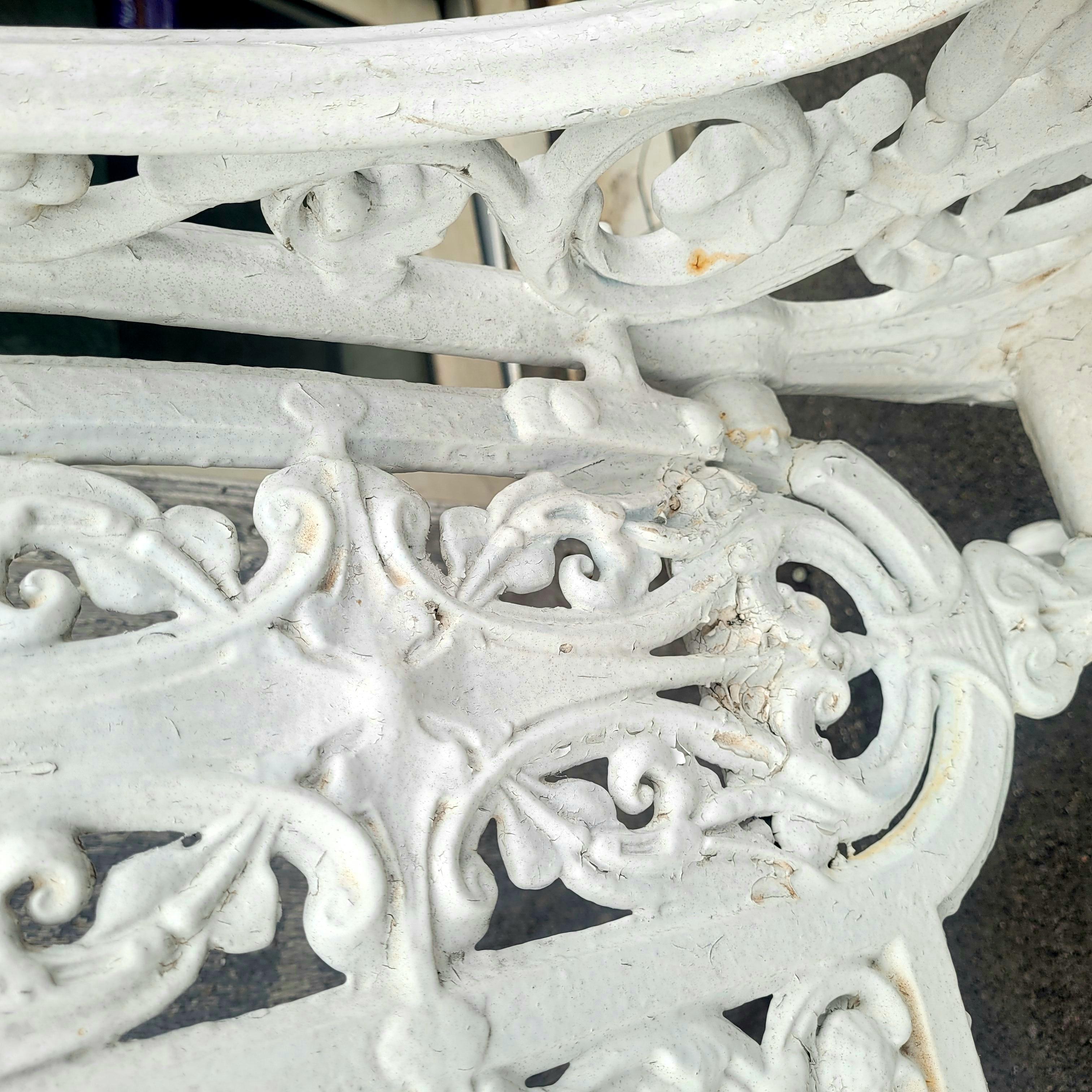 Coalbrookdale, Cast Iron Bench, 19th Century For Sale 1