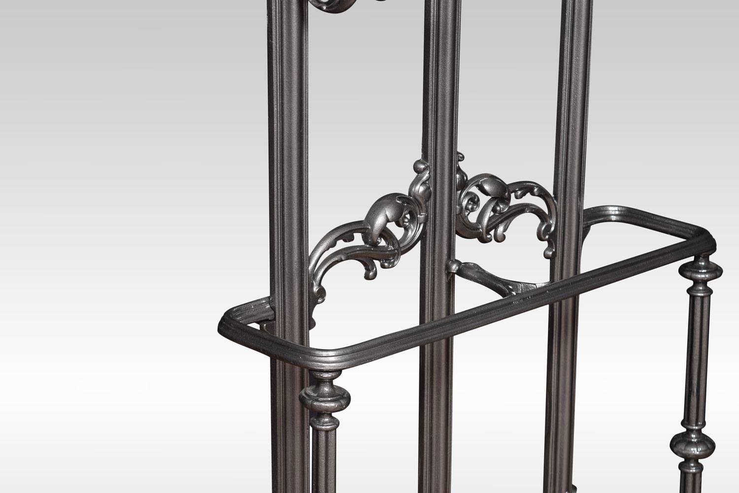 Coalbrookdale Style Cast Iron Hall Stand 1