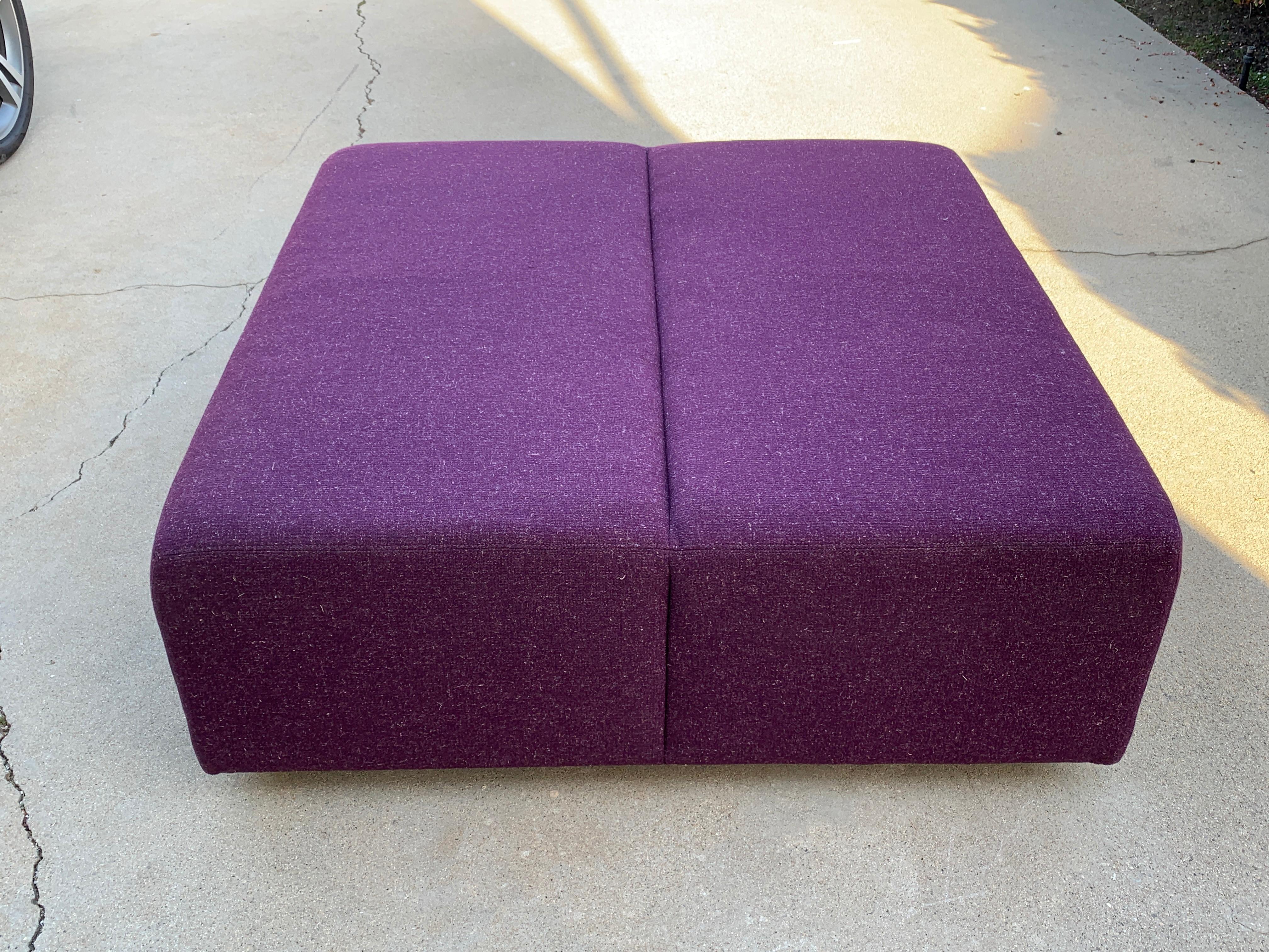 American Coalesse Ottoman by Steelcase New