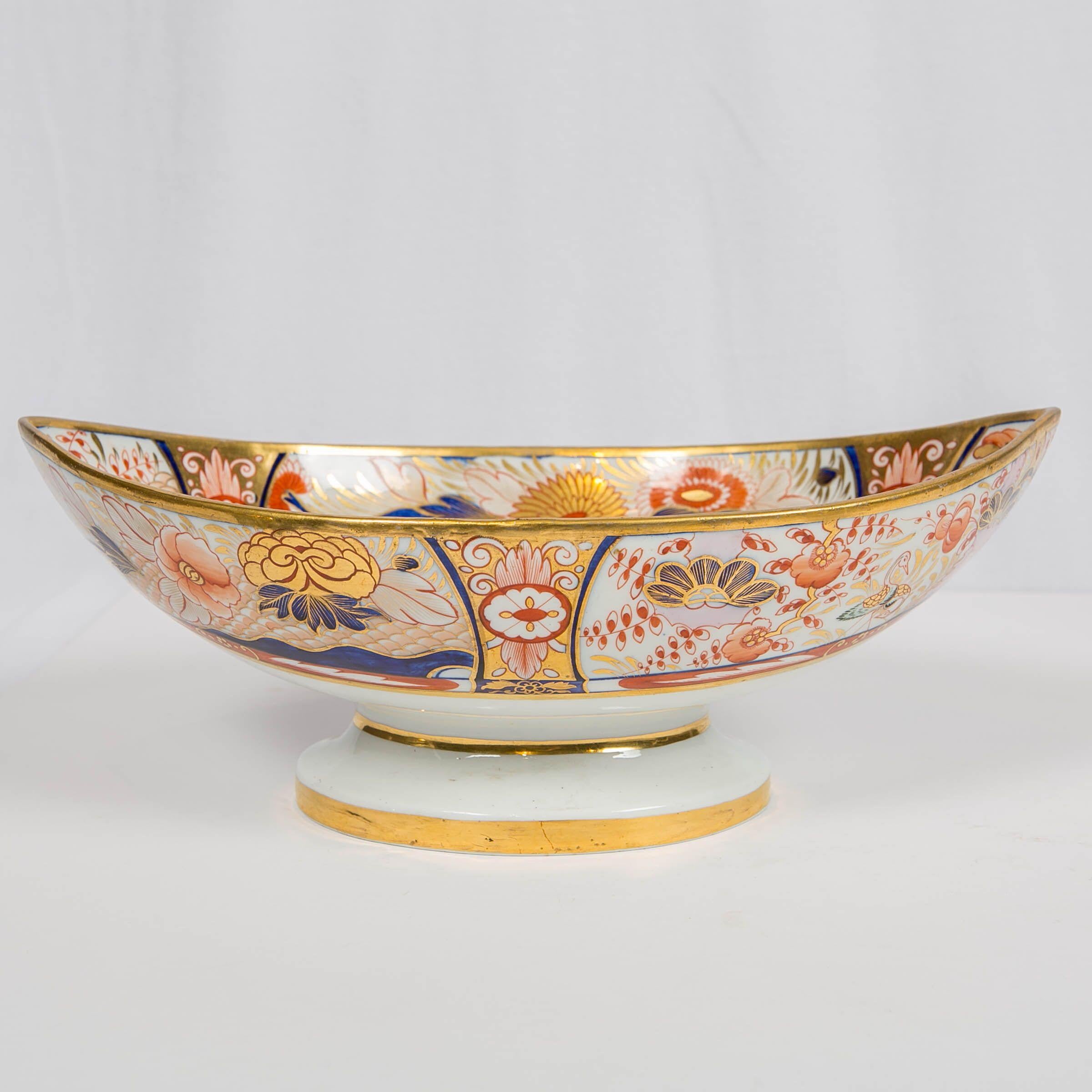 Regency Coalport Admiral Nelson Pattern Centerpiece, England, circa 1810