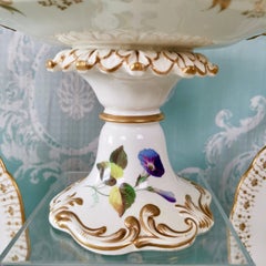 Coalport Dessert Service, Floral Studies by Cecil Jones, circa 1820