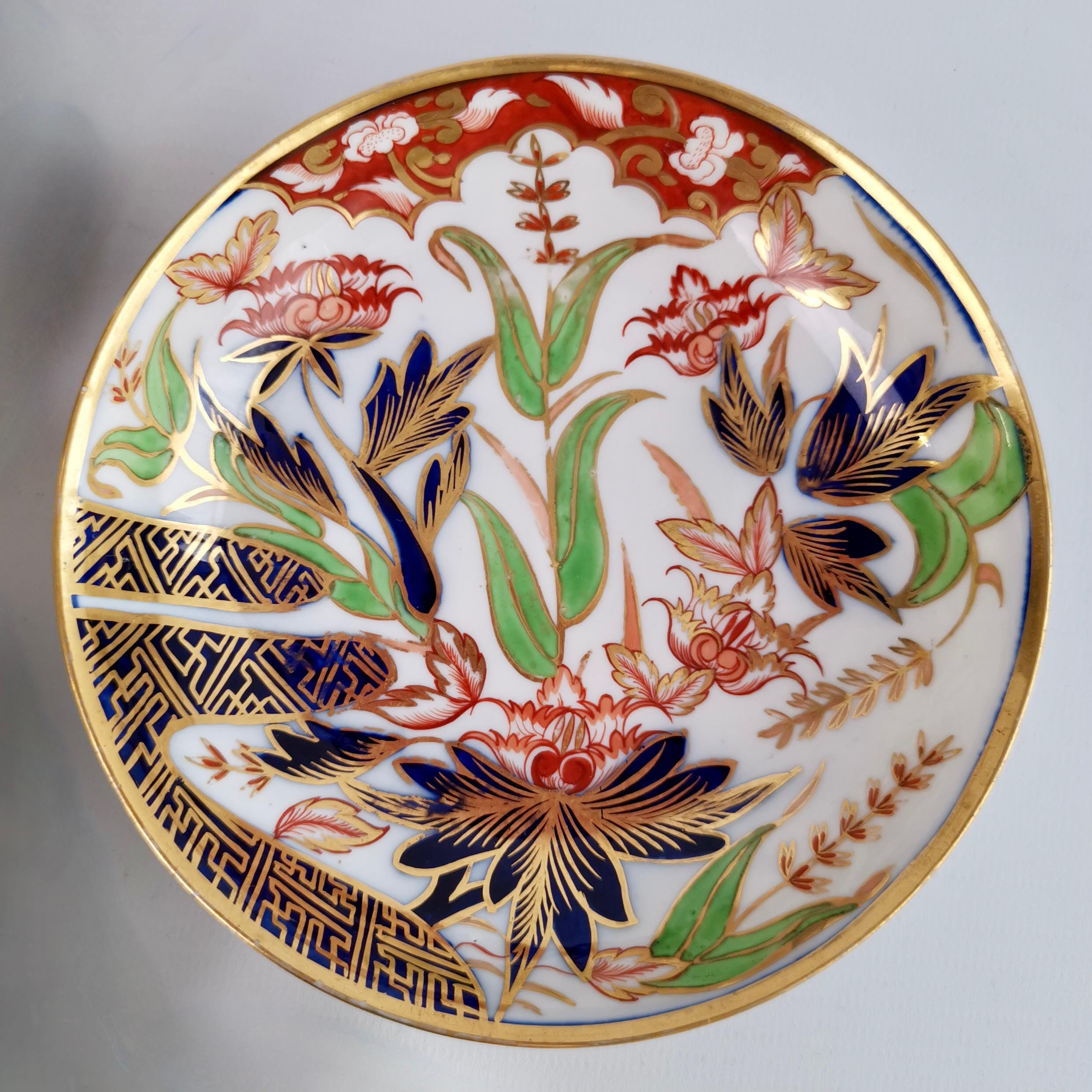 Early 19th Century Coalport John Rose Breakfast Tea Service, Finger and Thumb Pattern, 1803-1807