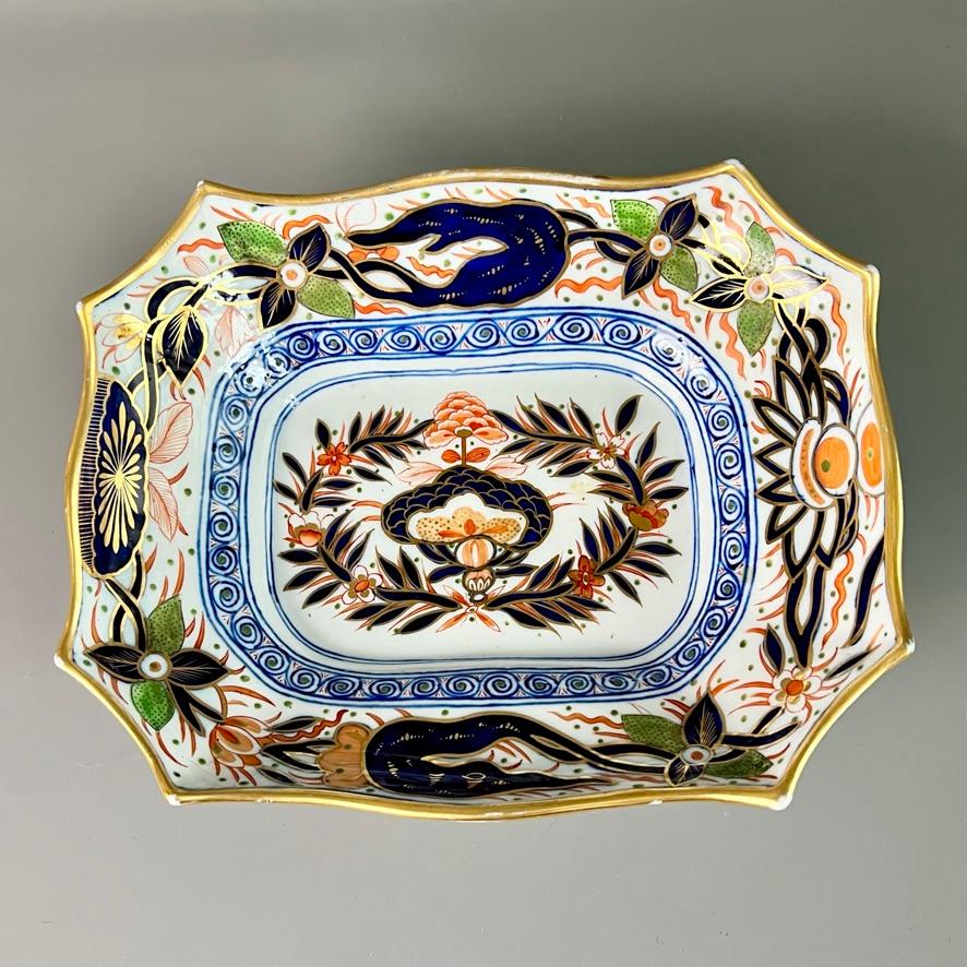 George III Coalport John Rose Porcelain Dessert Service, Imari Pattern, ca 1805 For Sale