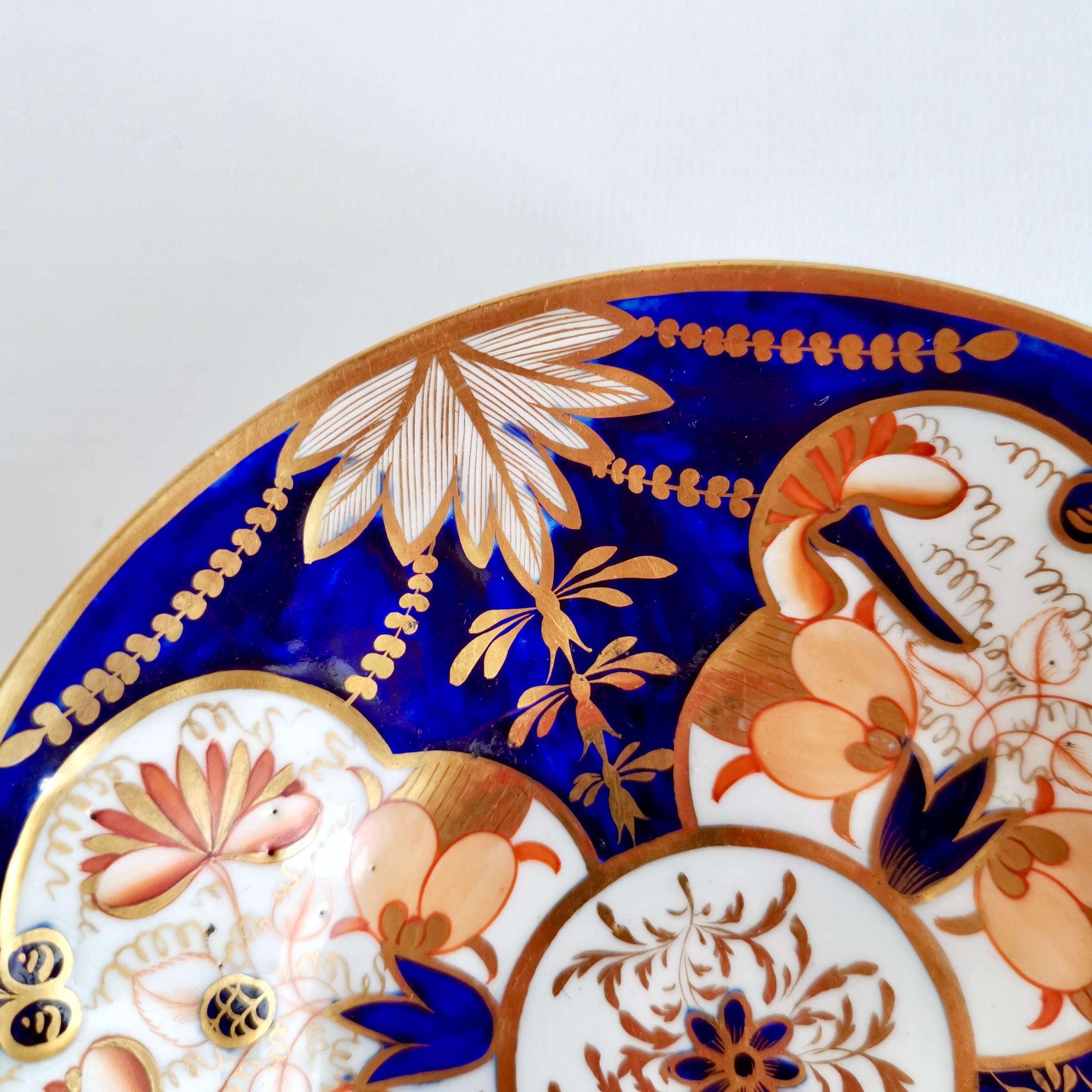 Coalport John Rose Porcelain Teacup, Imari Pattern, Regency ca 1815 6