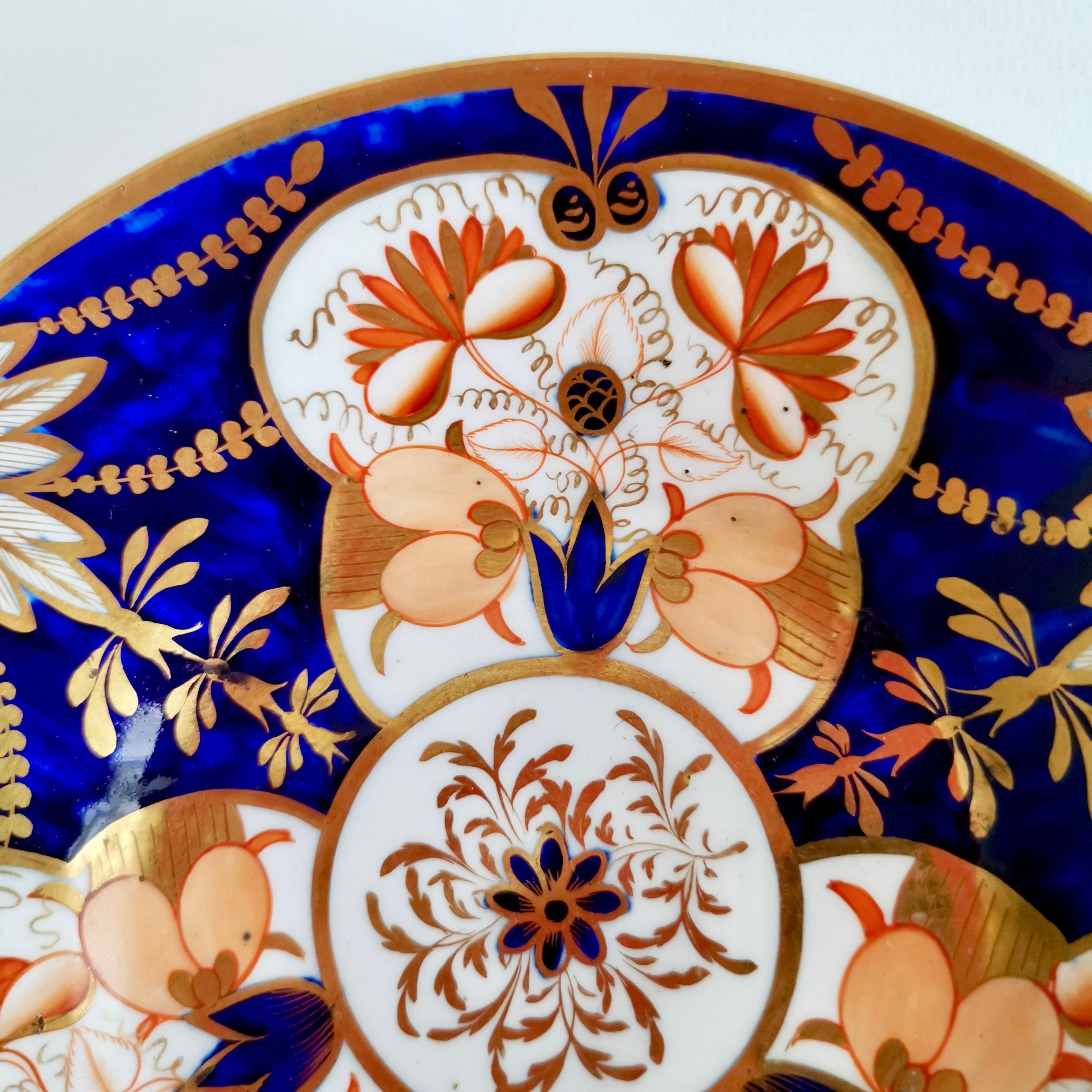 Coalport John Rose Porcelain Teacup, Imari Pattern, Regency ca 1815 7