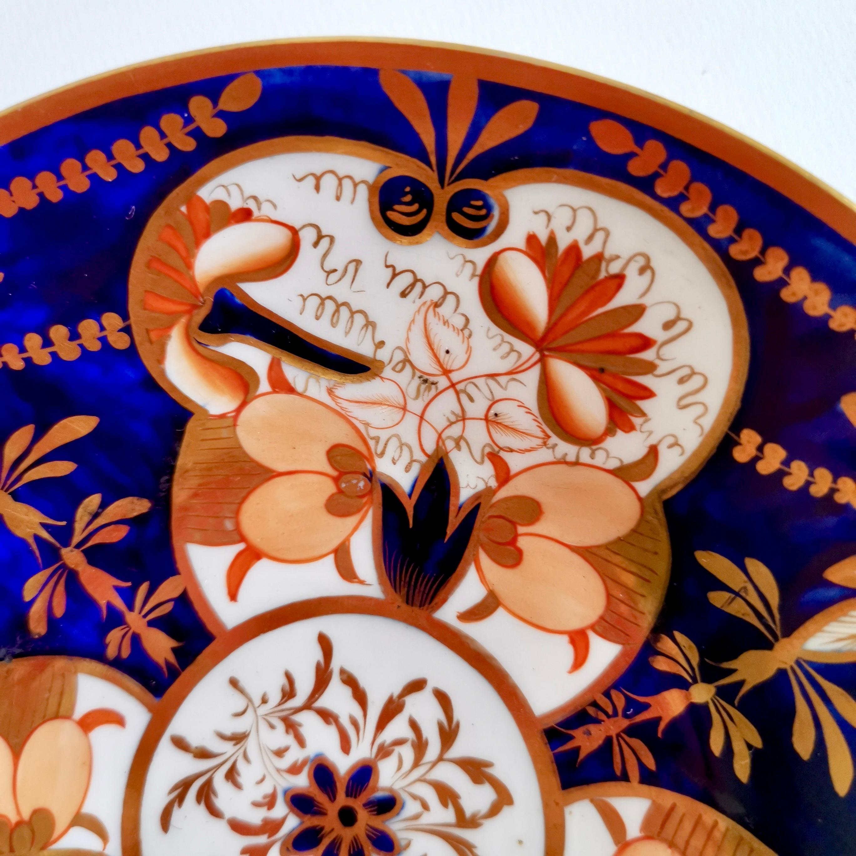 Coalport John Rose Porcelain Teacup, Imari Pattern, Regency ca 1815 11