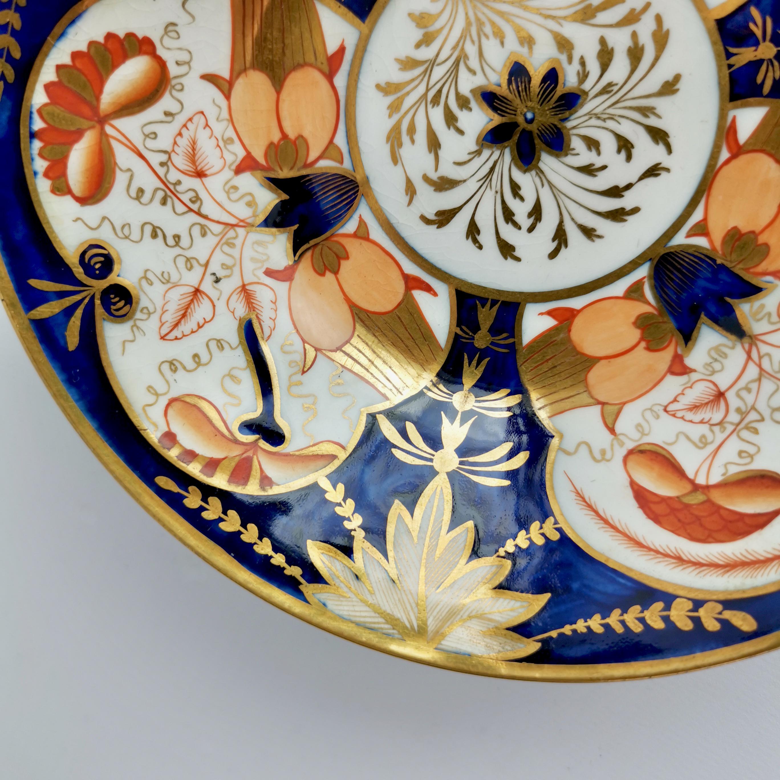 Coalport John Rose Porcelain Teacup, Imari, Regency, ca 1815 5