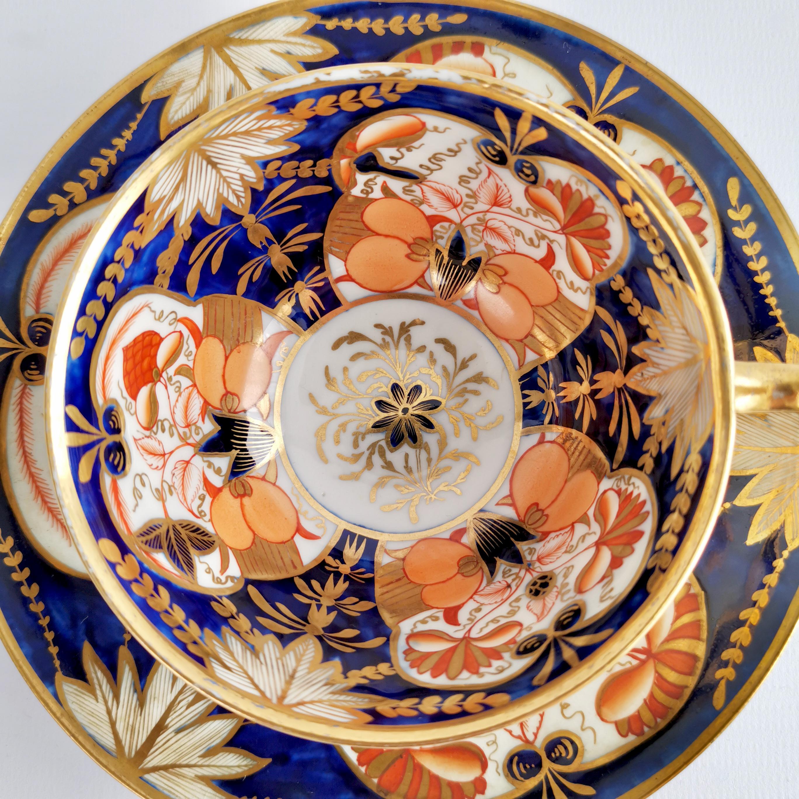 Coalport John Rose Porcelain Teacup, Imari, Regency, ca 1815 In Good Condition In London, GB