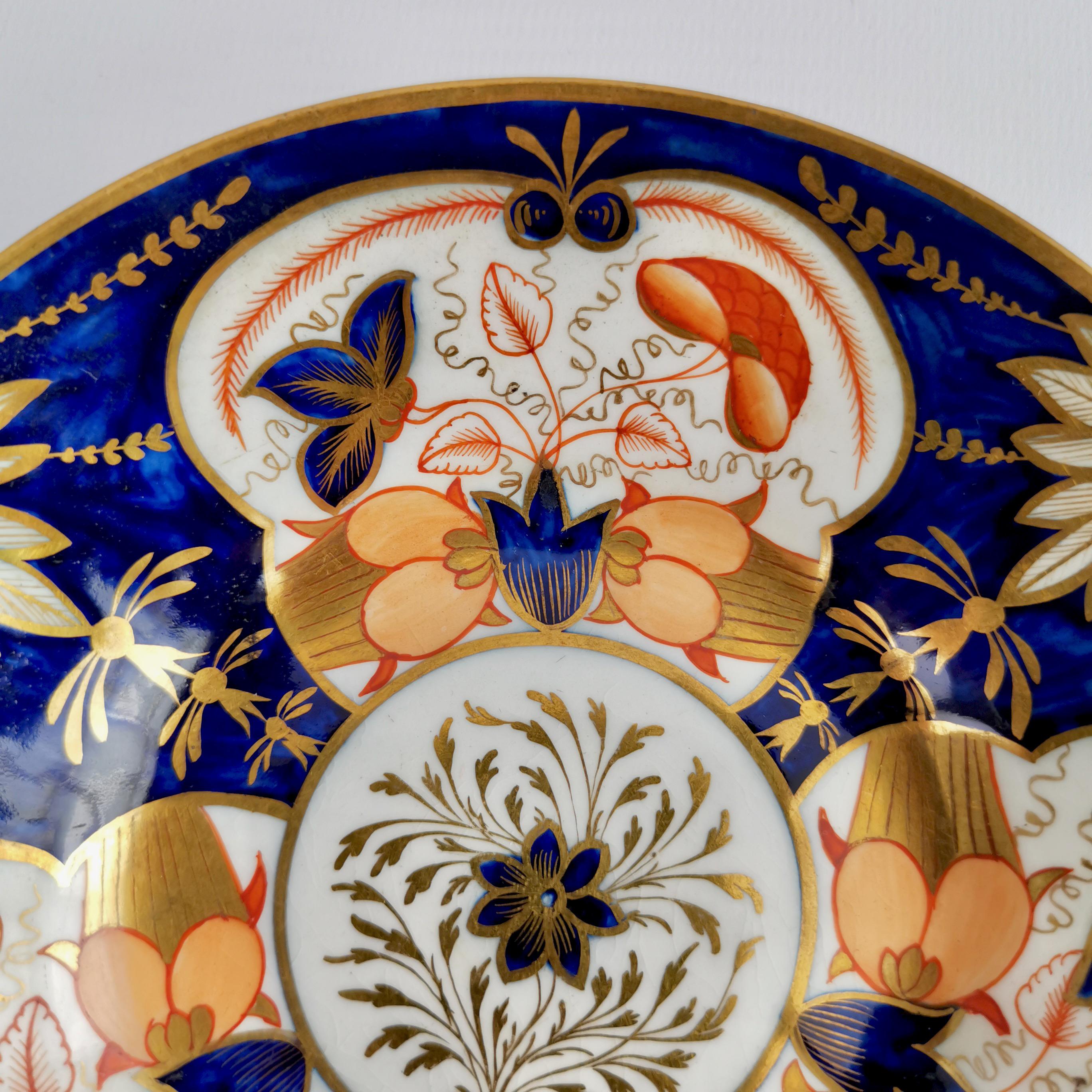 Early 19th Century Coalport John Rose Porcelain Teacup, Imari, Regency, ca 1815