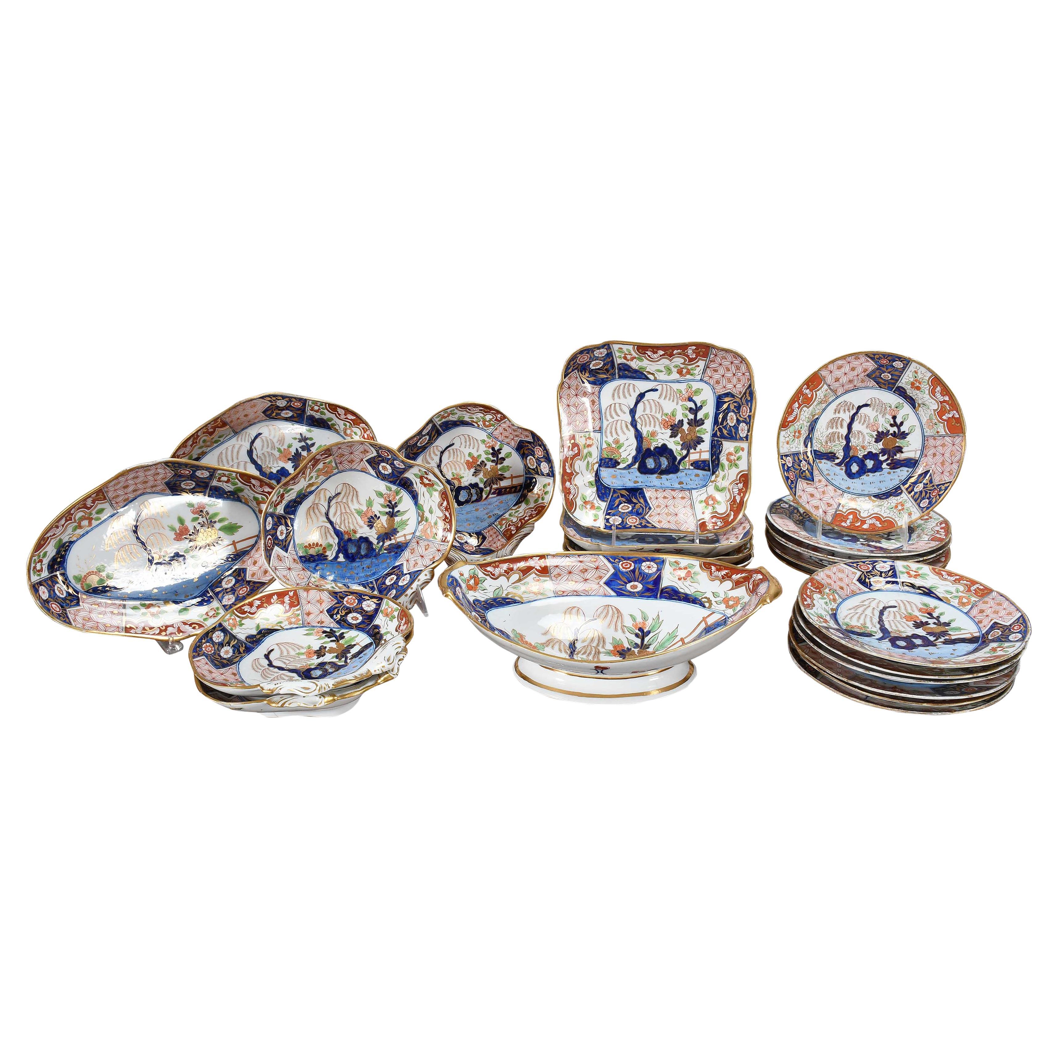 Il servizio di dessert di Coalport "Money Tree" Part One