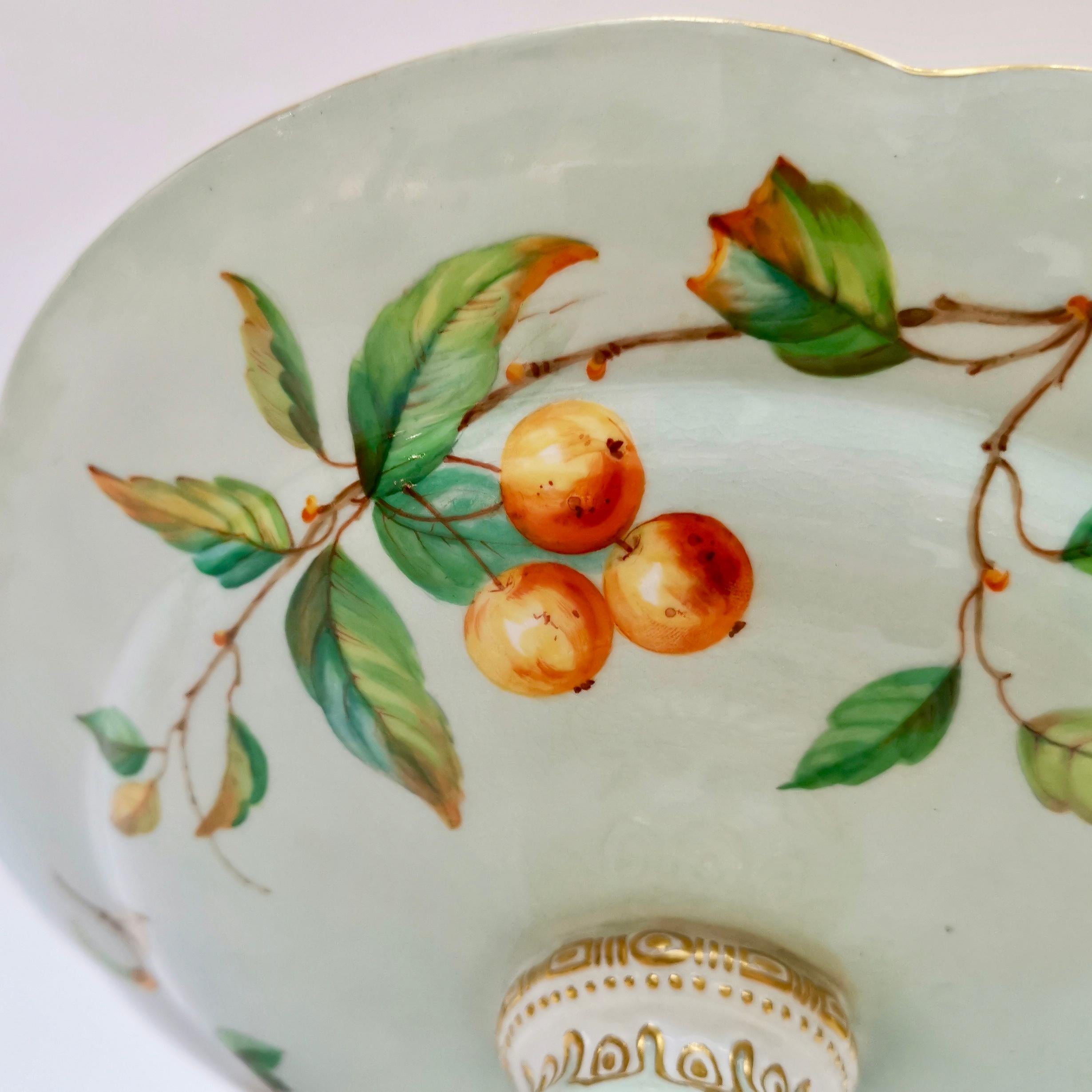 Coalport Part Dessert Service, Fruit Paintings, 1850-1865 3