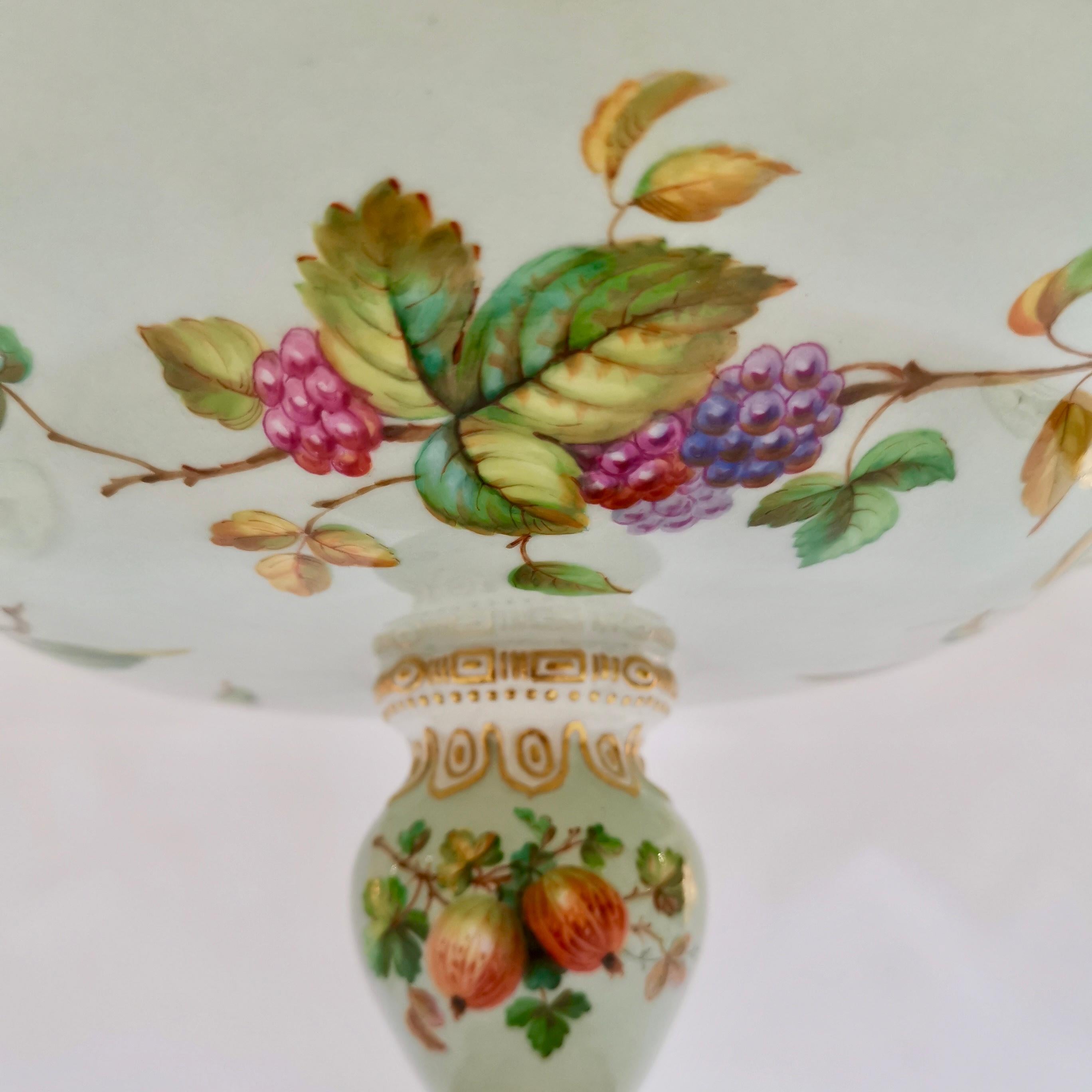 Coalport Part Dessert Service, Fruit Paintings, 1850-1865 4