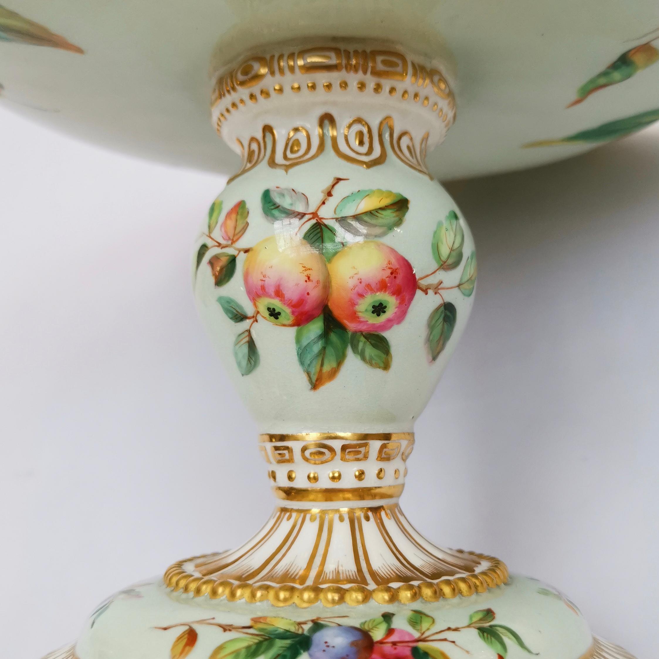 Coalport Part Dessert Service, Fruit Paintings, 1850-1865 In Good Condition In London, GB