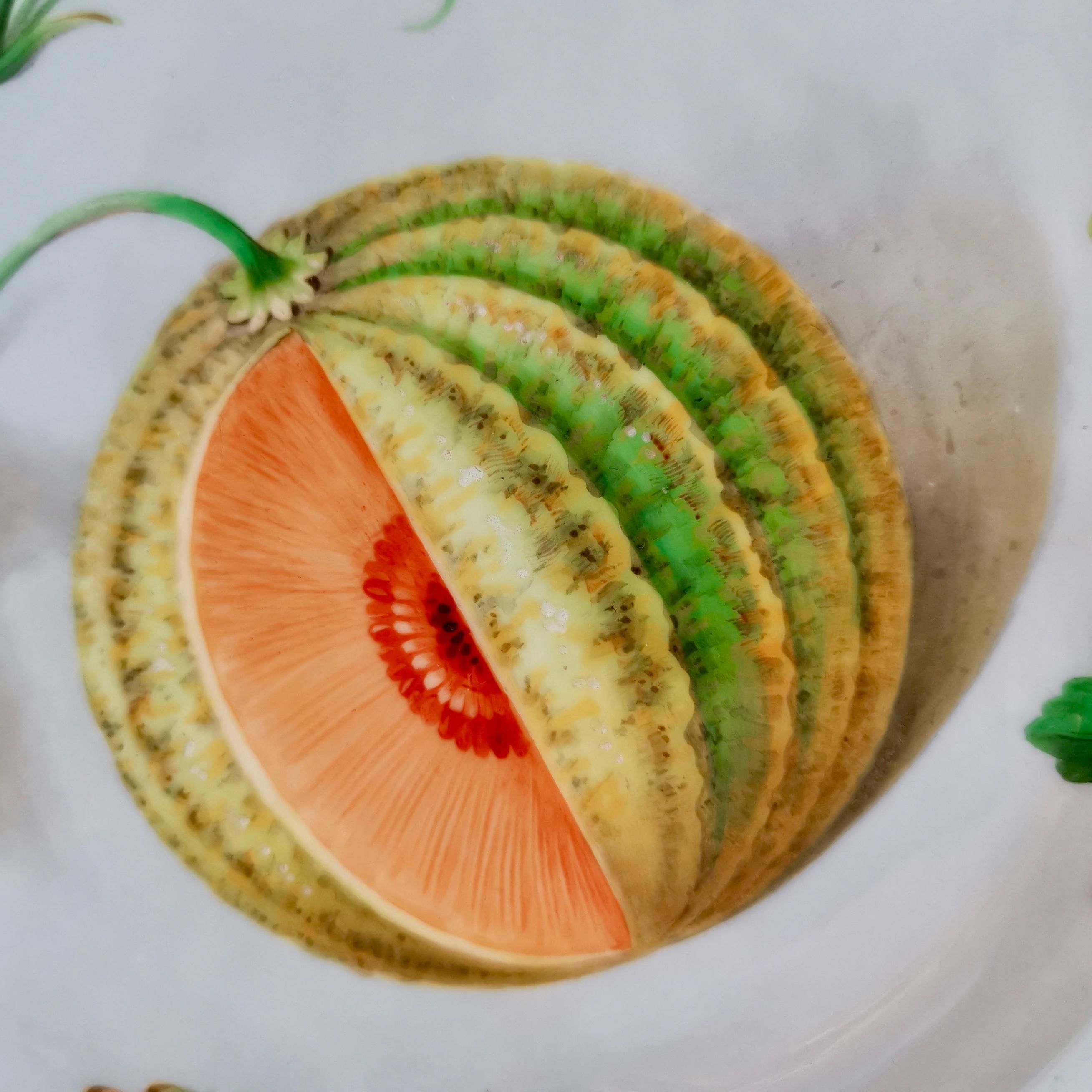 Coalport Part Dessert Service, Fruit Paintings, 1850-1865 1