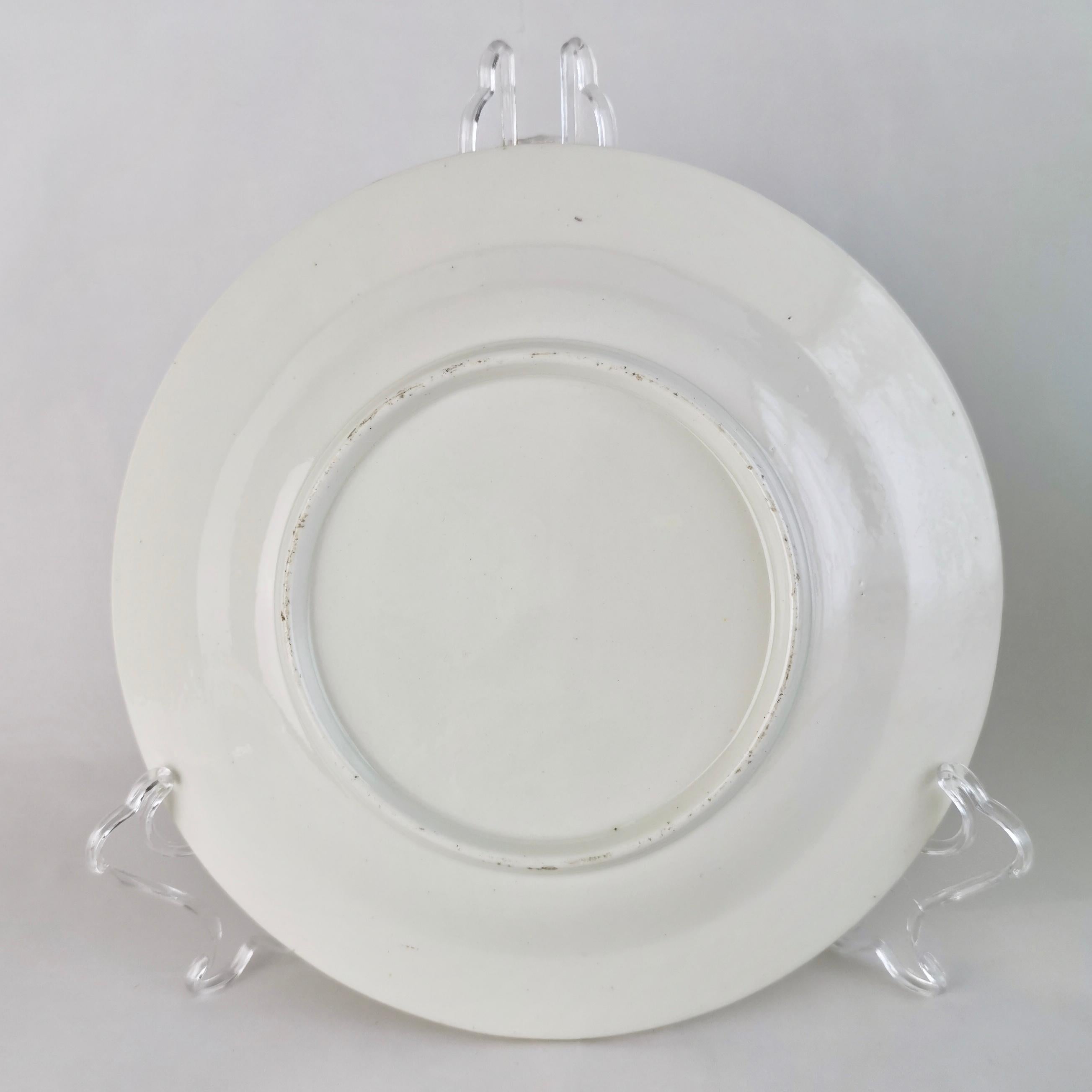 Coalport Plate, Marquis of Anglesey Service, circa 1820 2