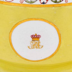 Coalport Porcelain Yellow-Ground Wine Coolers, circa 1800-1810